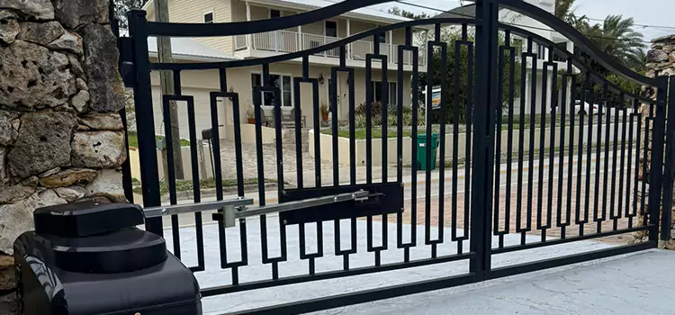 Swing Gate Opener with Keypad Hoffman Estates
